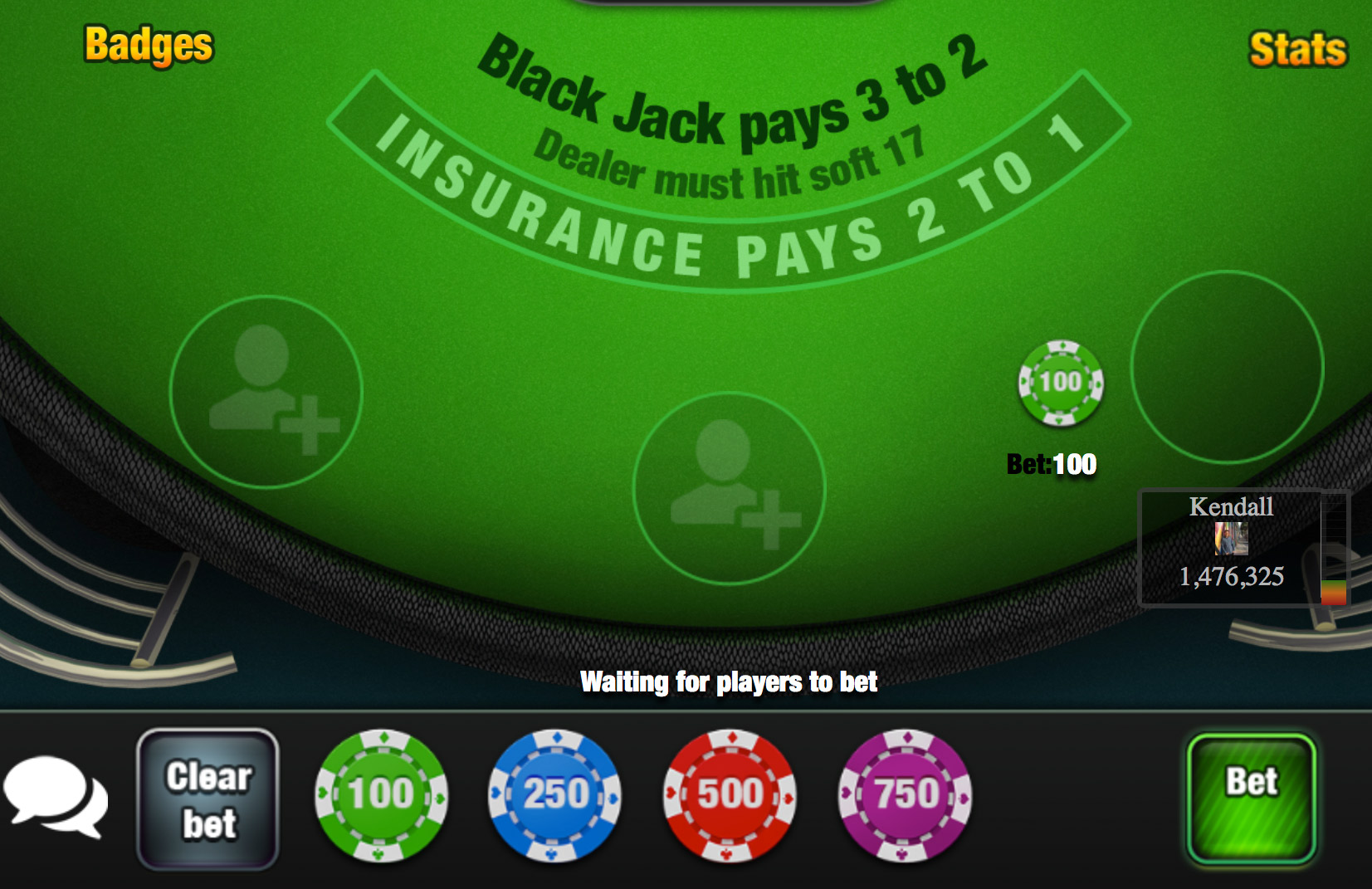 Live Dealer Blackjack
