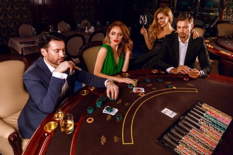 VIP Casino Player Receiving Rewards