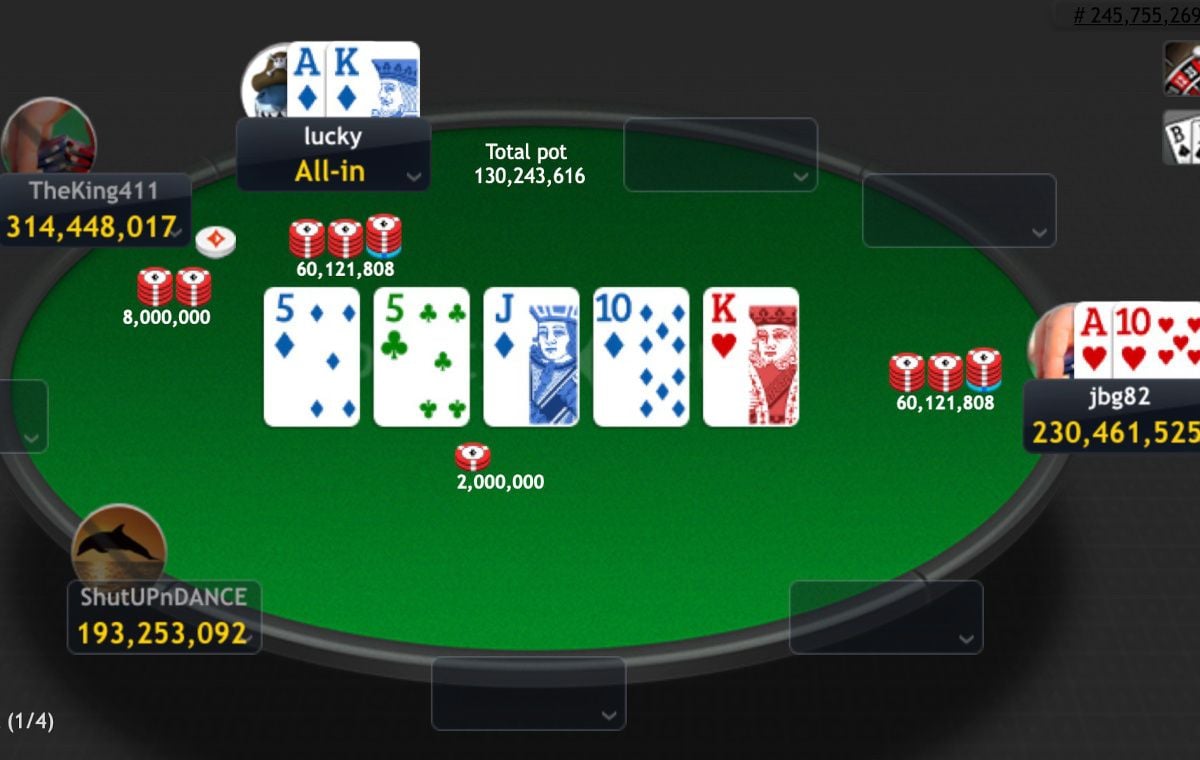 Modern Online Poker Room