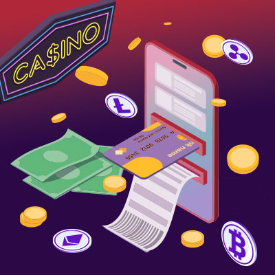 Credit and debit card deposits in casinos