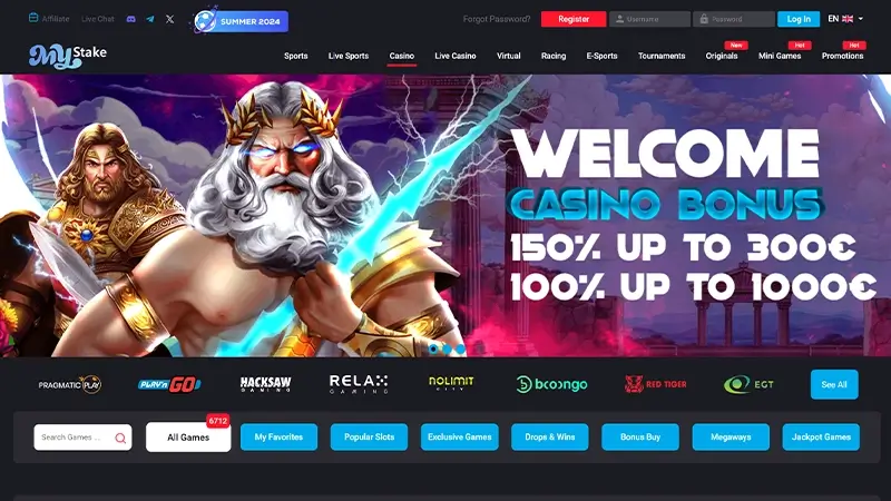 Mystake Real Money Casino