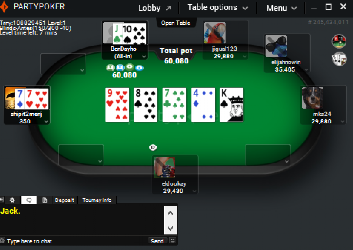 Poker Strategy Chart