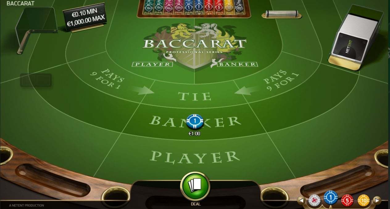Paroli Baccarat Strategy